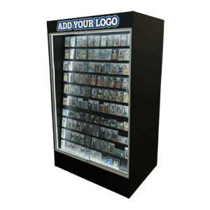 Sports Card Display Case | Black | Wall Edition | with Custom Logo