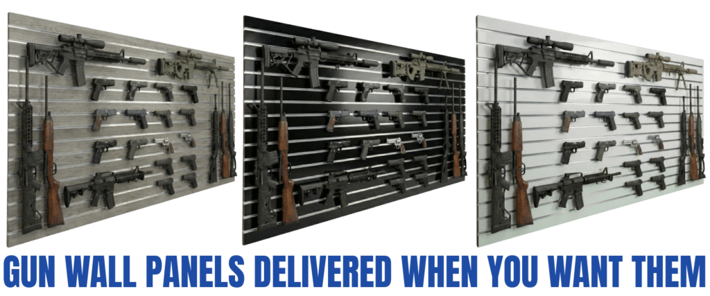 Gun Wall Panels | Available in 12+ Styles