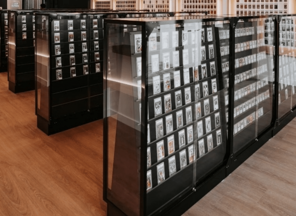 Sports Card Display Cases | LED Lighting and Locking Doors Sports Card Display Cases | LED Lighting and Locking Doors
