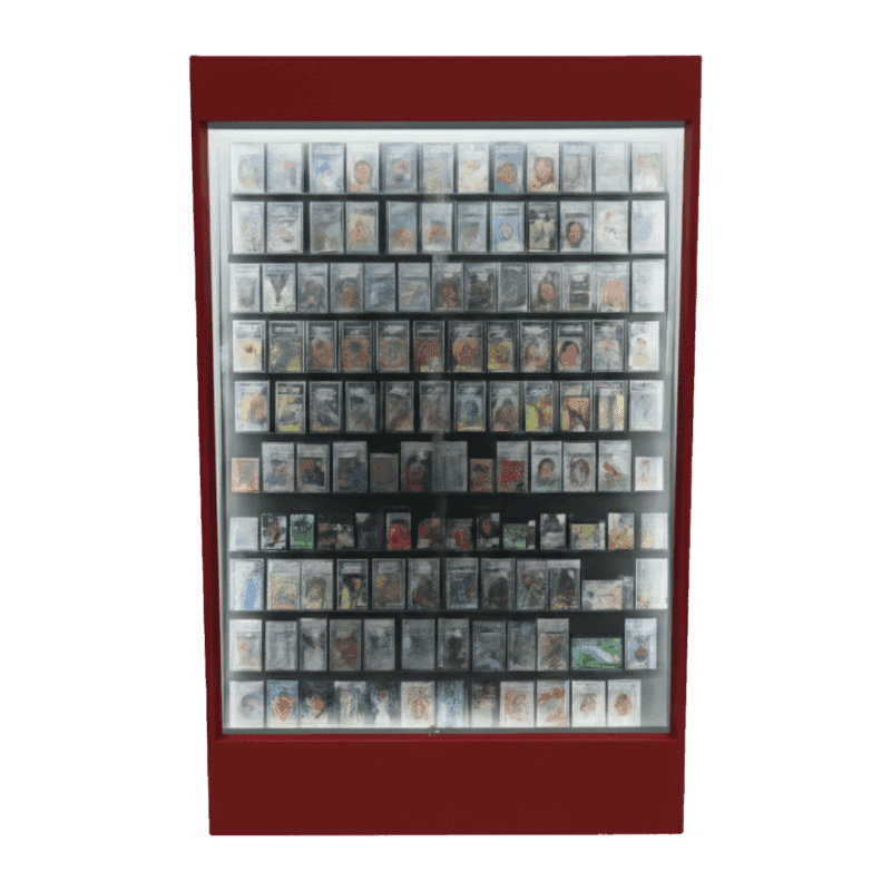 Cherry Sports Card Wall Display Case | with LED - Image 2