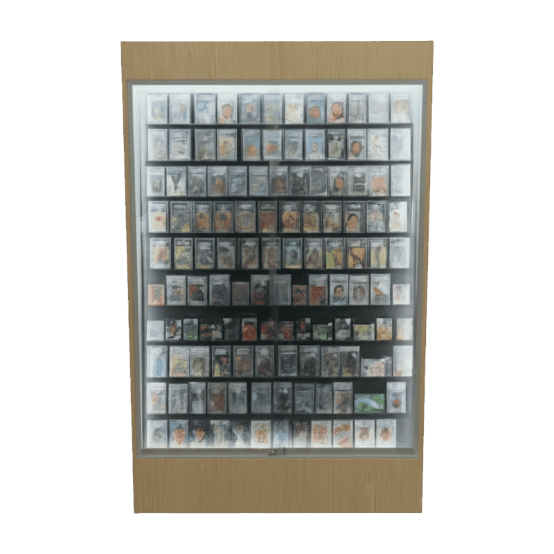 Maple Sports Card Wall Display Case | with LED - Image 2