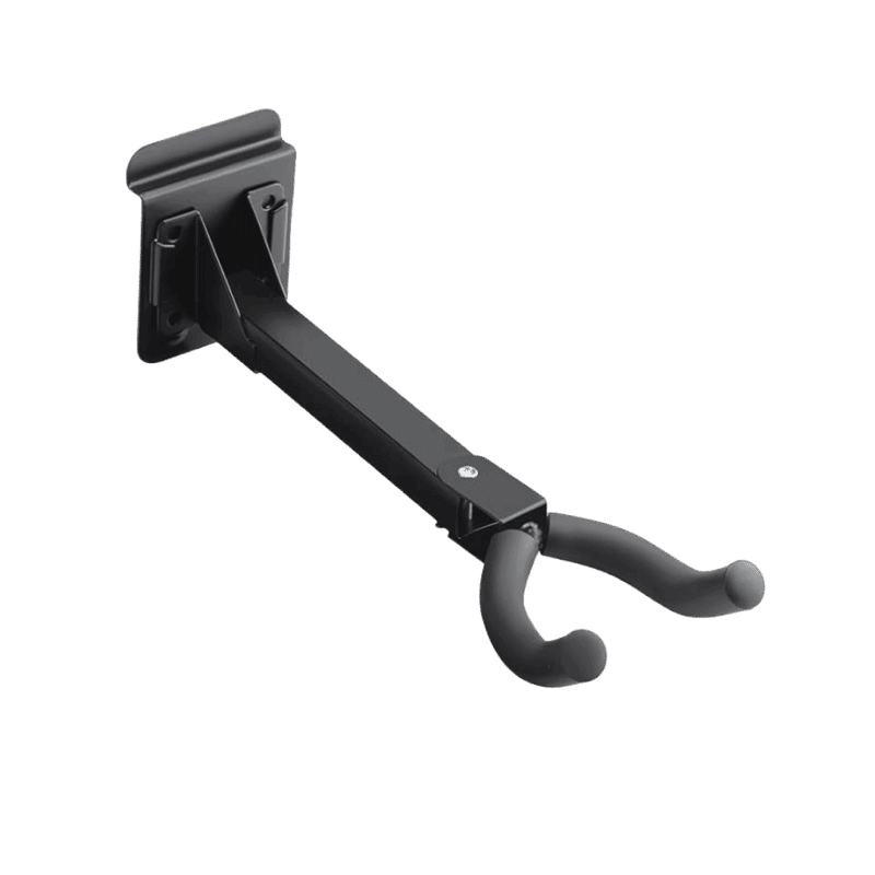 Black slatwall guitar hook - comes in a 6 pack