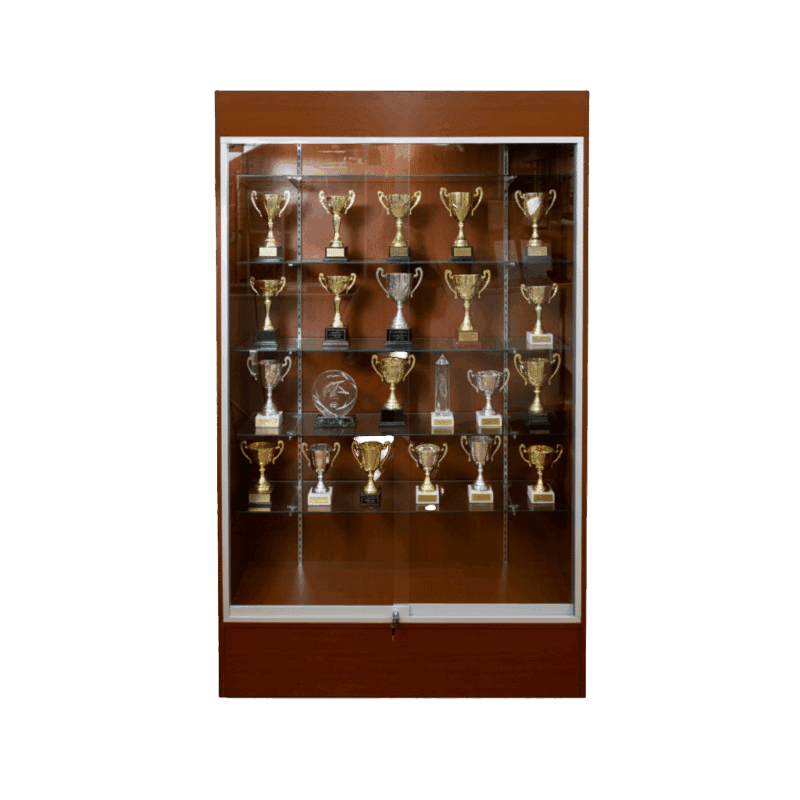 78" Cherry Trophy Case | Full Vision