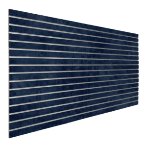 Ceramic Blue Slatwall Panel