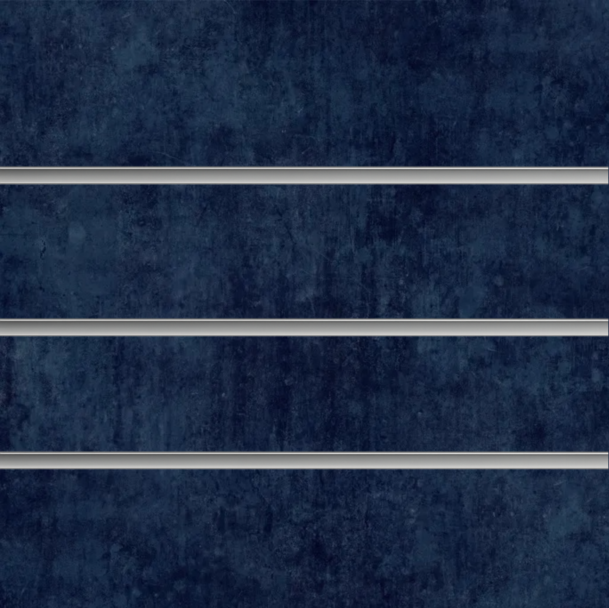 Ceramic Blue Slatwall Panel