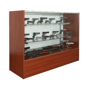 48" Cherry Gun Display Case | Full Vision