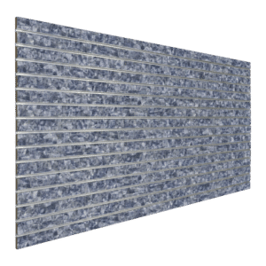 Sapphire Jewel Slatwall Panel