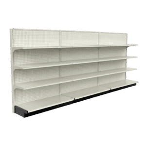 Single Sided Gondola Shelving