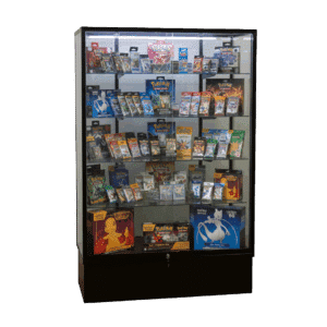 72" Black TCG Display Case | Wax