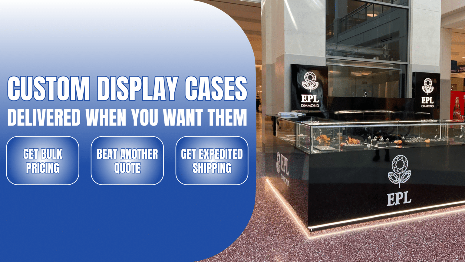 Custom Display Cases | DISPLAYARAMA