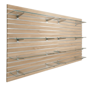 Sonoma Oak Slatwall Panel Shelving Bundle
