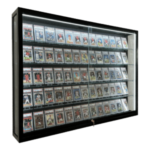 Wall Mounted Sports Card Display Case