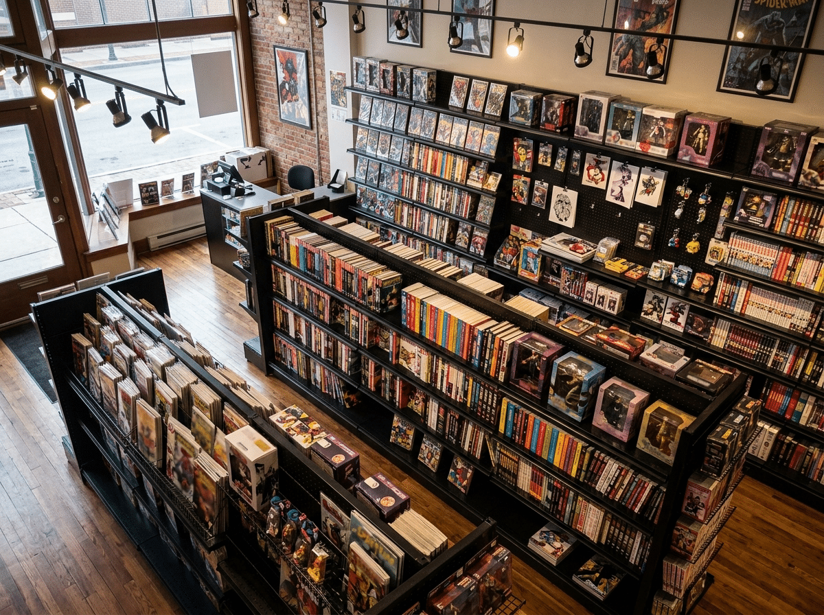 Comic Shop Examples 4