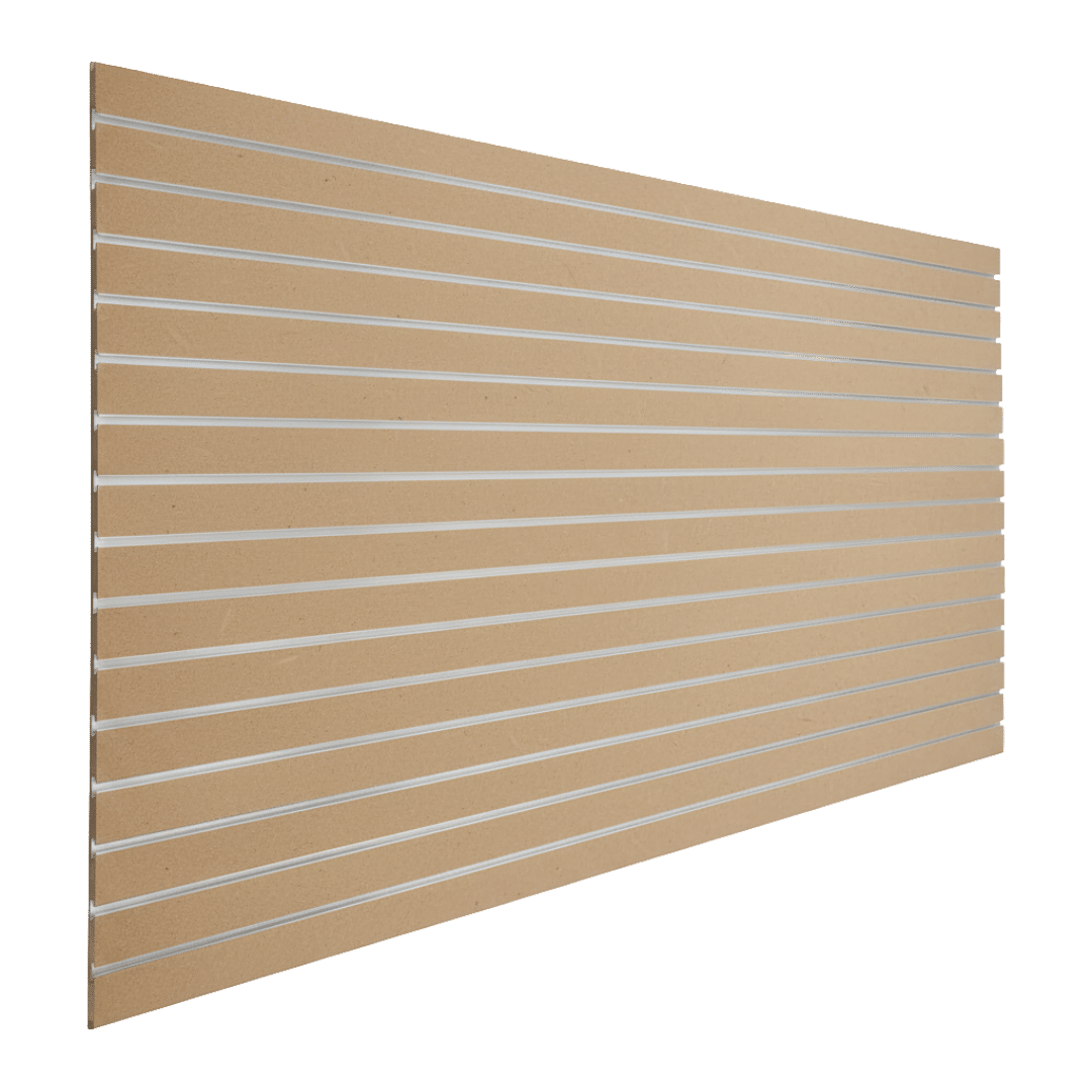 Raw MDF Paintable Slatwall Panel