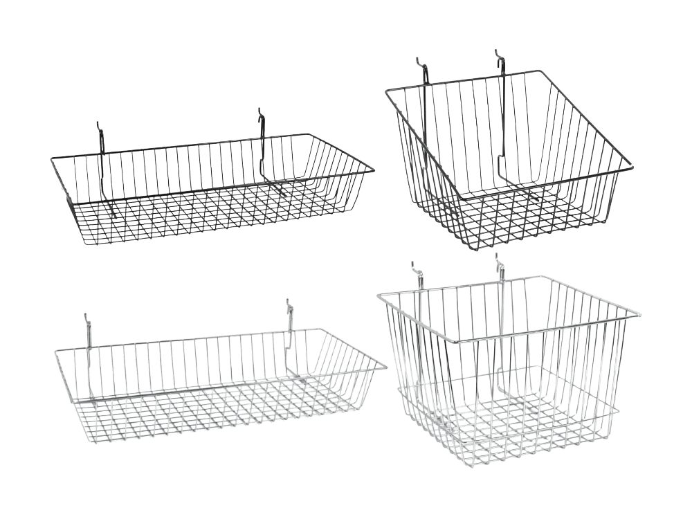 Slatwall Baskets