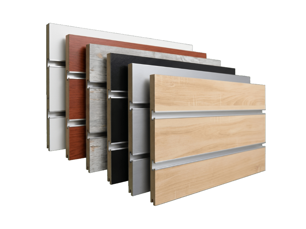 Slatwall Panel Samples