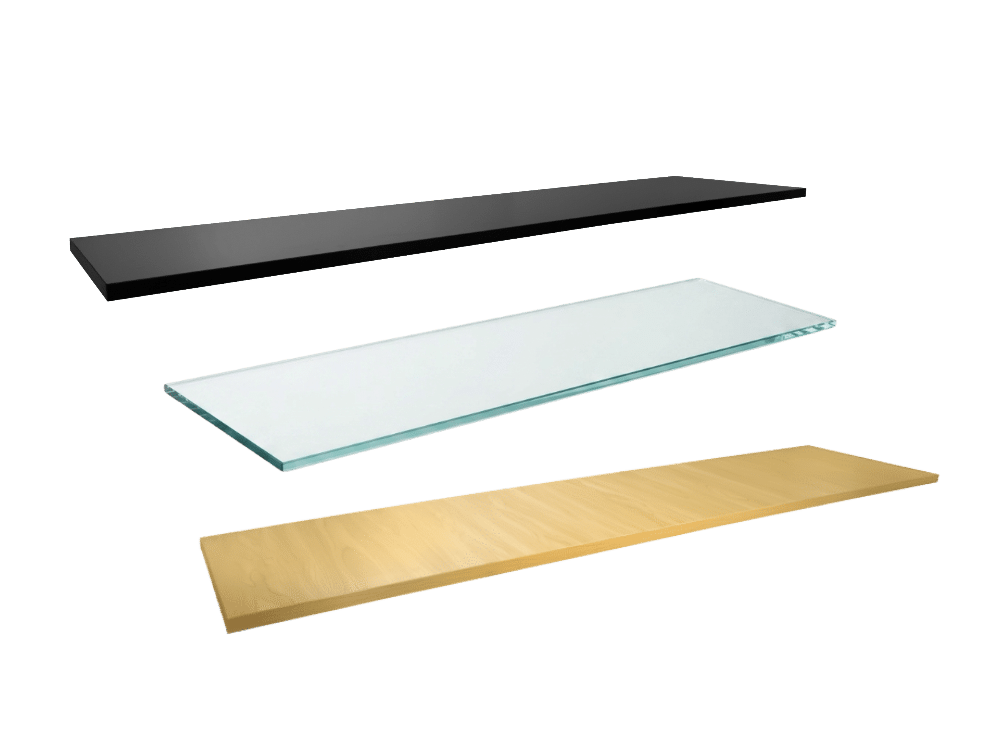 Slatwall Shelves