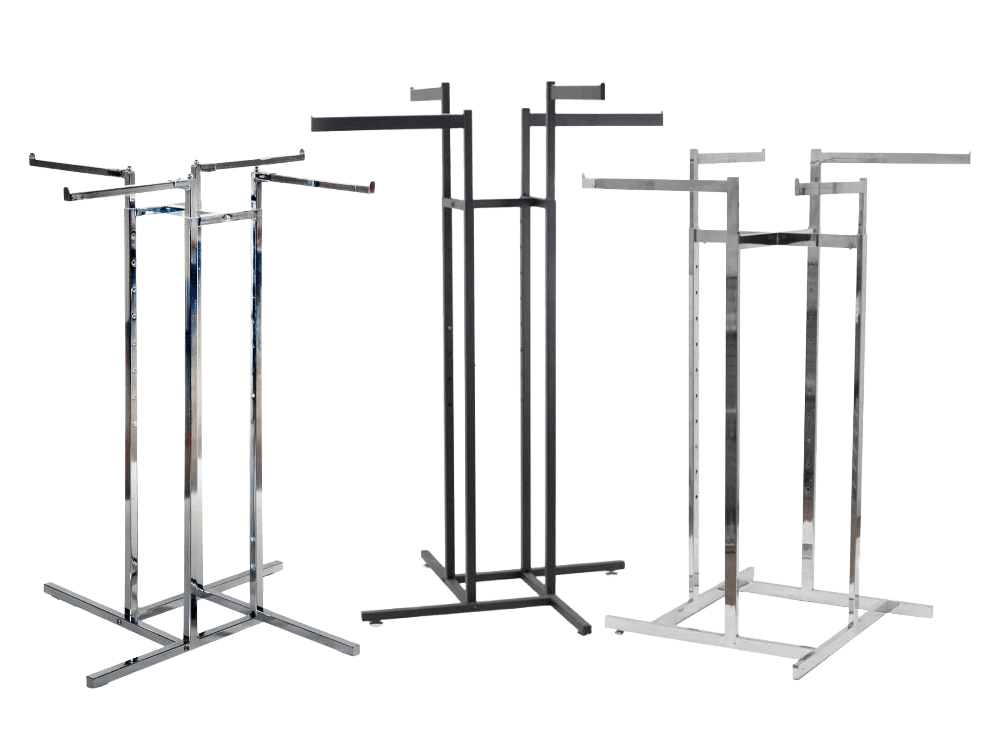 4-Way Clothing Racks