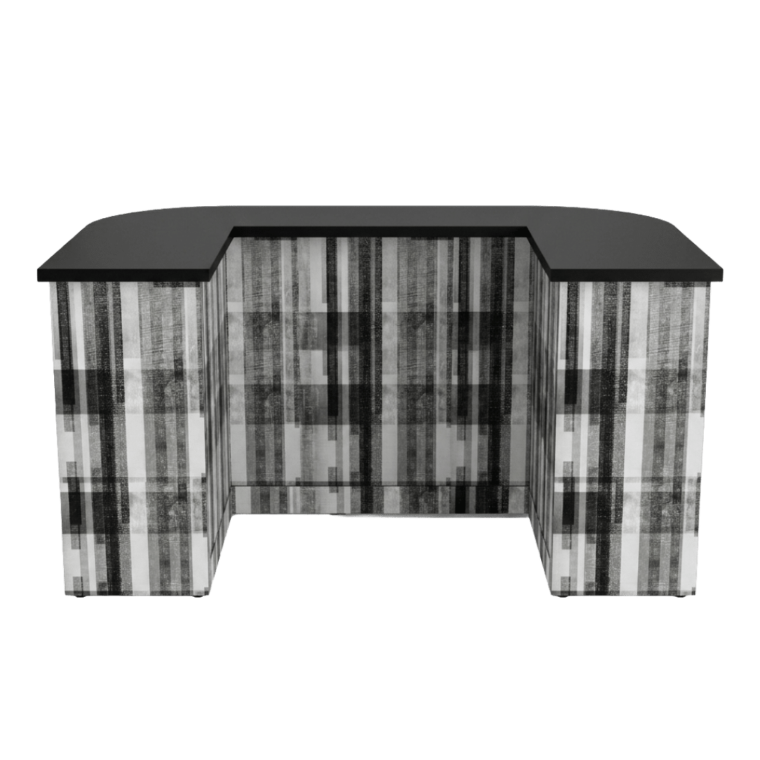 Big Plaid Cubby Checkout Counter - Image 3