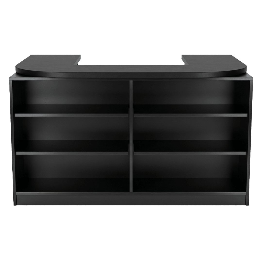 Black Cubby Checkout Counter - Image 2