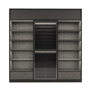 Dark Grey Sports Card Mega Merchandiser