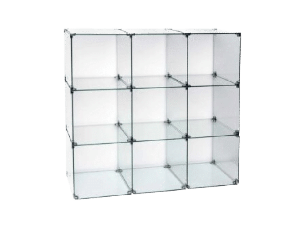 Glass Cube Displays