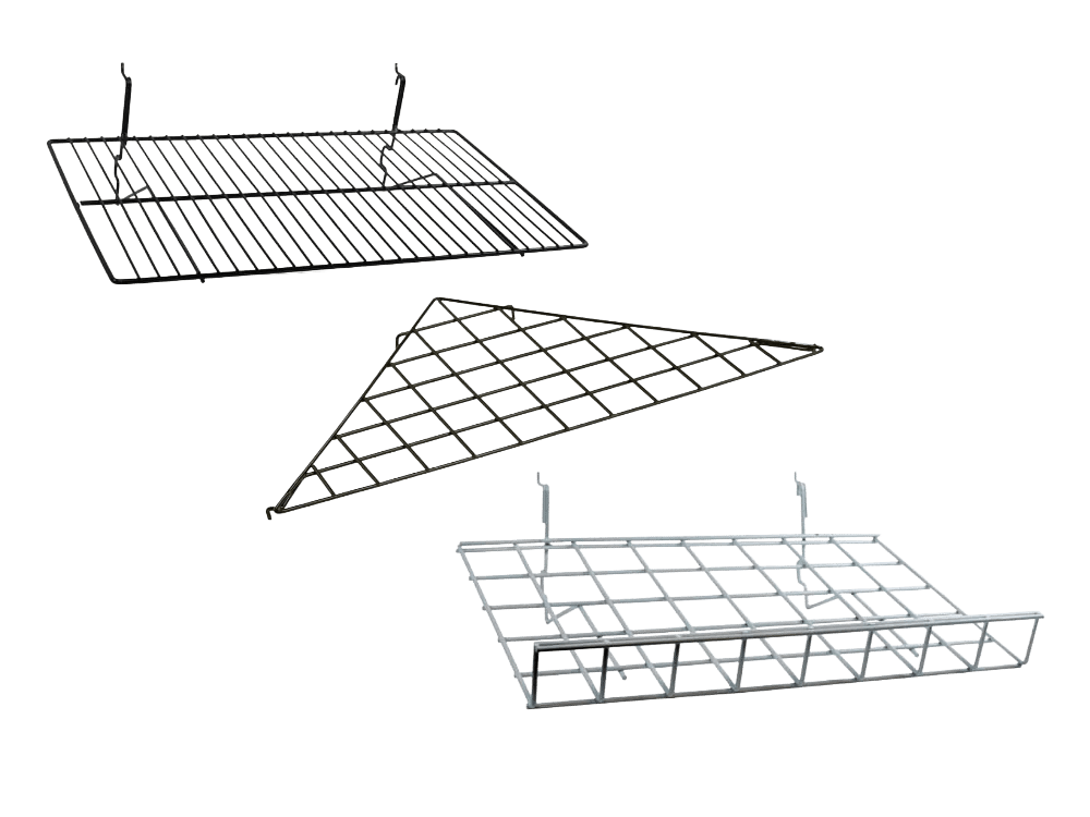 Gridwall Shelves