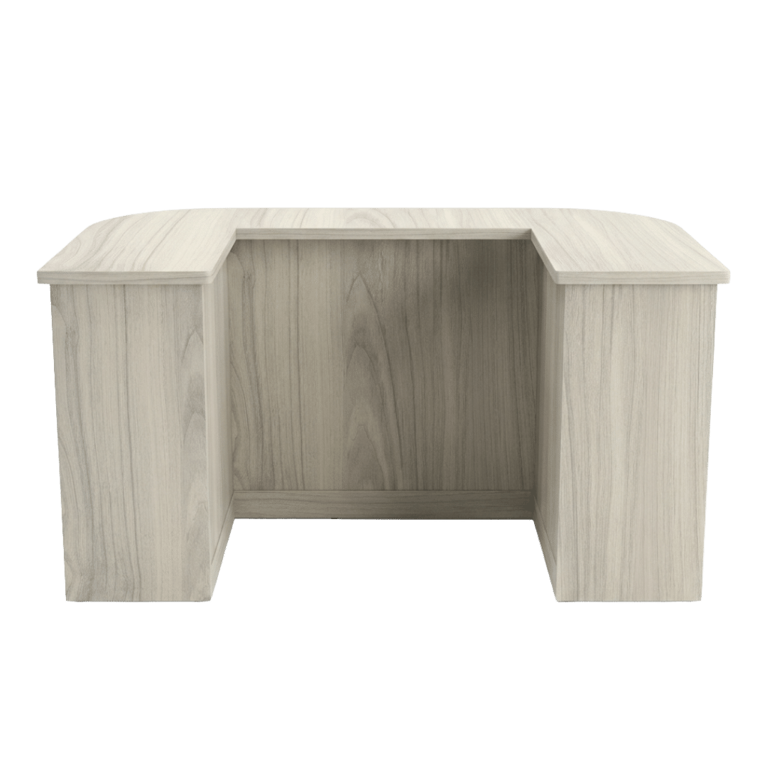 Ivory Birch Cubby Checkout Counter - Image 3