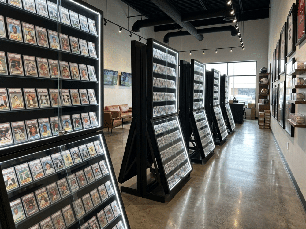 OG Verticals in a Sports Card Shop
