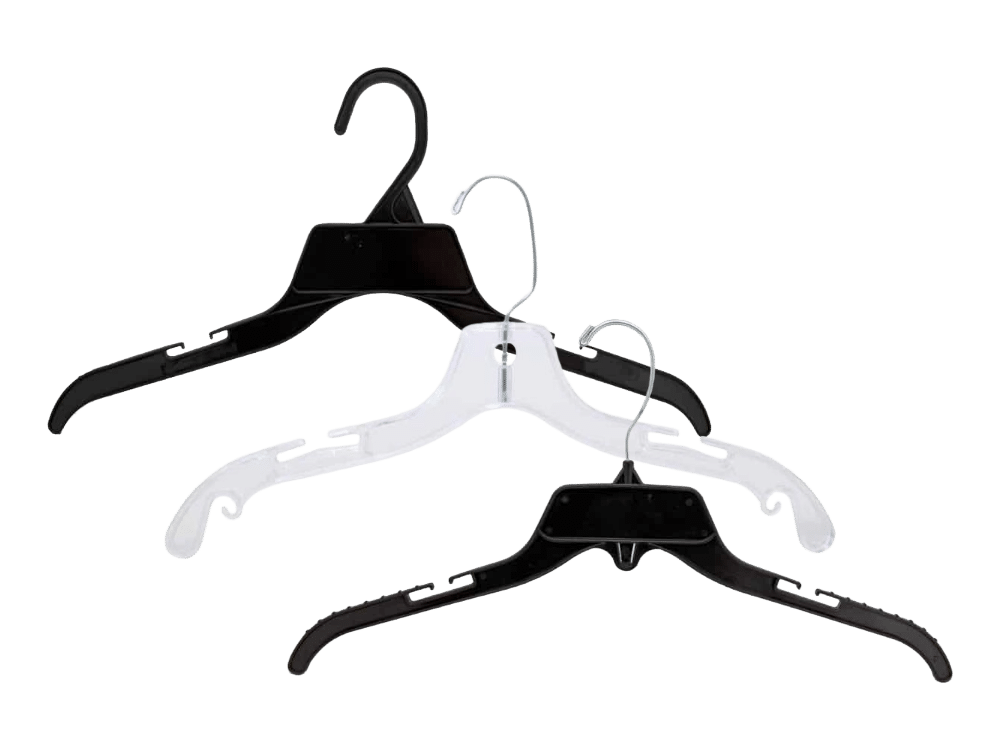 Plastic Hangers for Shirts & Dresses