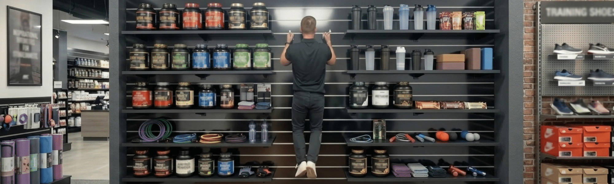 DISPLAYARAMA slatwall display