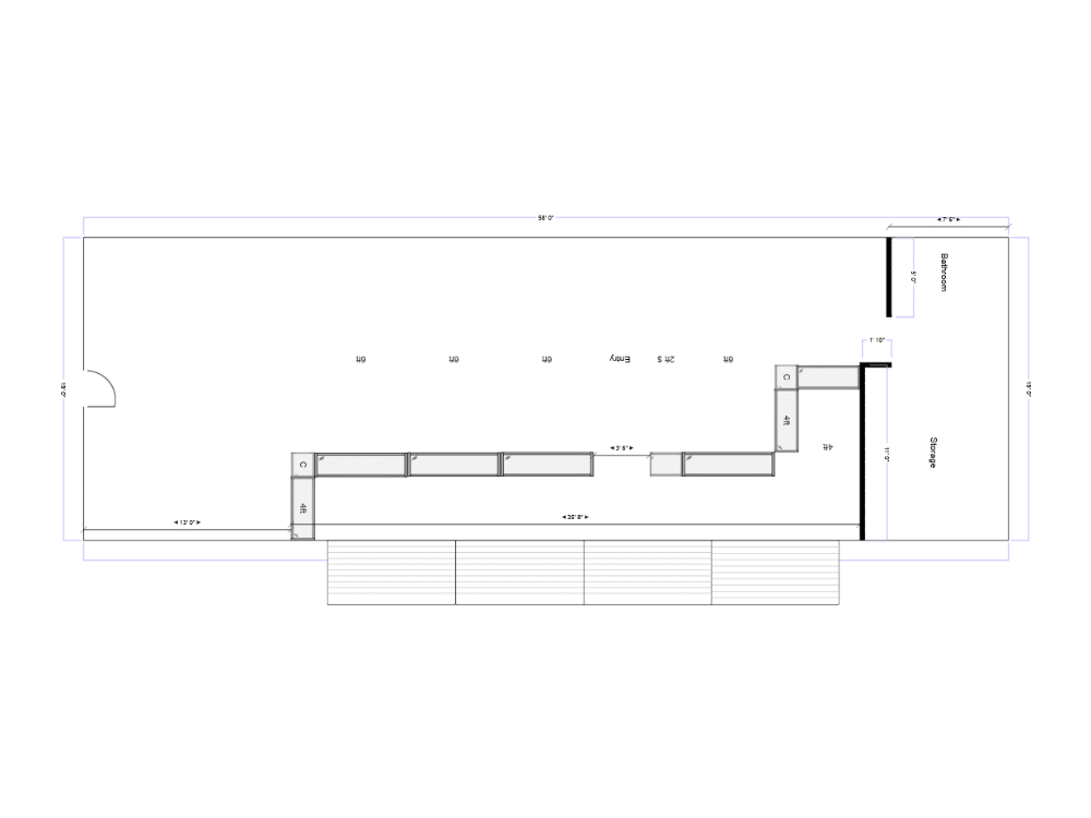 2D store layout plan 1