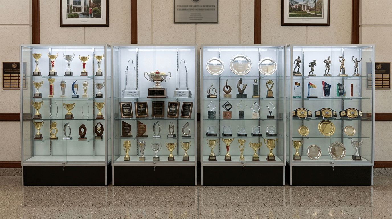 Trophy Case Installation