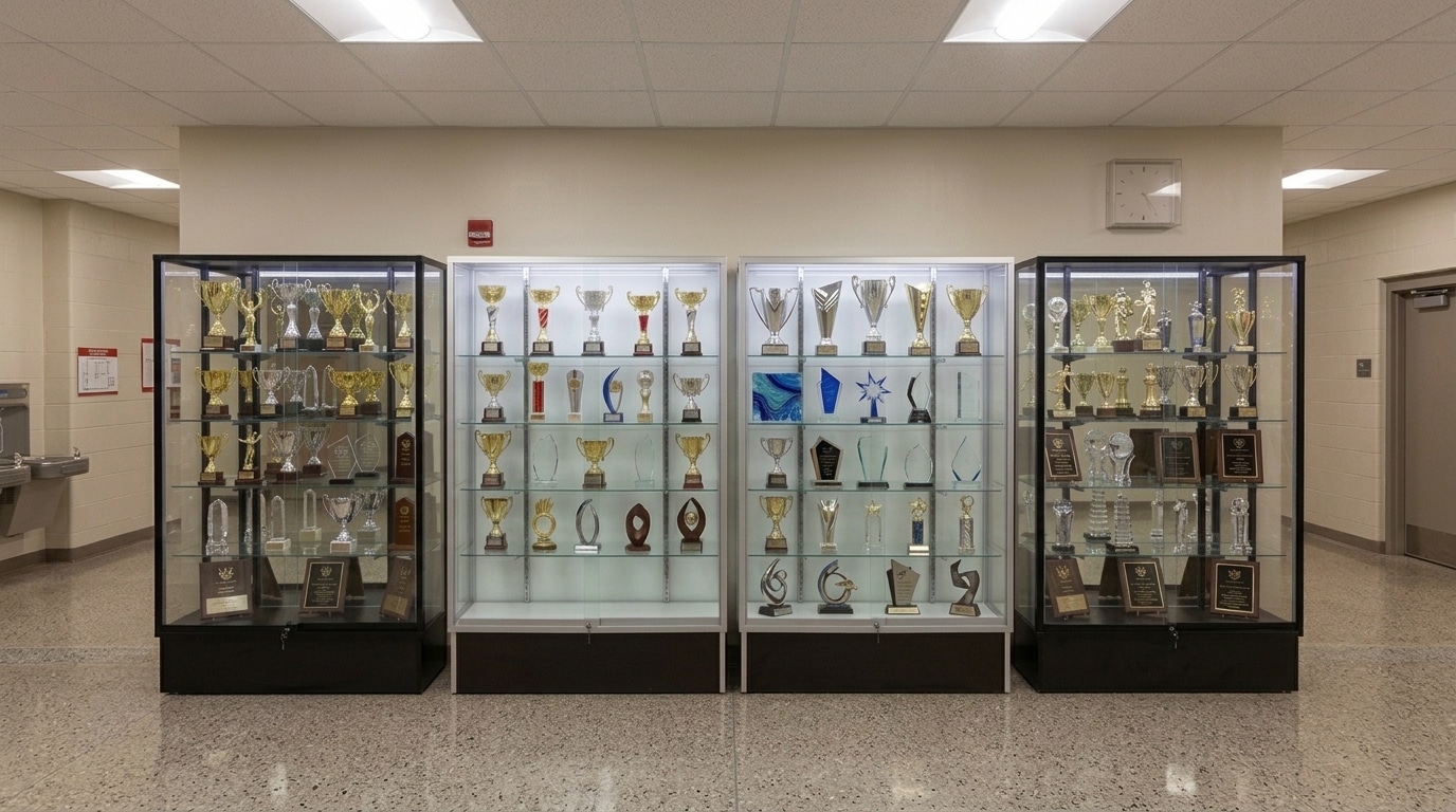Trophy Case Installation