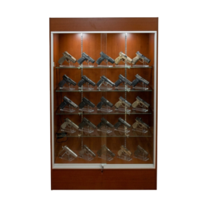 78" Cherry Gun Wall Display Case