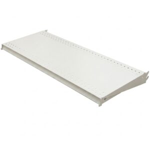 22"D x 48"W White Gondola Shelf